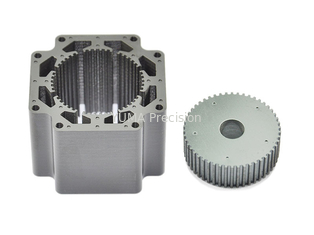 Rotor Stator Motor Listrik Laminasi Baja NEMA24 60mm kecil/Besar slot Stepper