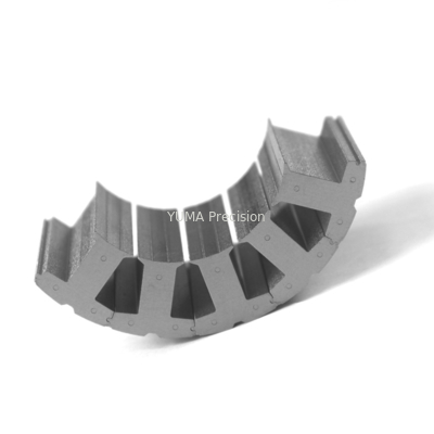Stator motor servo berkecepatan tinggi OD77.1mm 12 slot stator dan inti rotor
