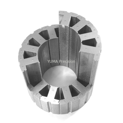 Kustom profesional dan produk OD57.8mm 12 slot Stator dan Rotor untuk Motor kecepatan tinggi