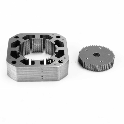 Tumpukan laminasi NEMA17 untuk Pemrosesan generator Stepping Motor Laminasi Stator Dan Rotor