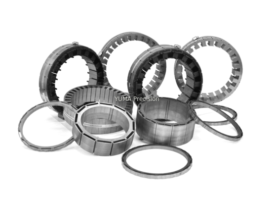 Kendaraan energi baru laminasi stator segmen motor stator stator motor listrik dan tumpukan laminasi rotor