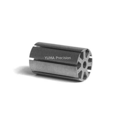 Laminasi stator rotor motor brushless OD24mm untuk kontrol Industri