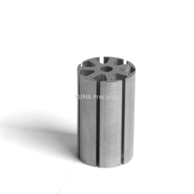Laminasi stator rotor motor brushless OD24mm untuk kontrol Industri