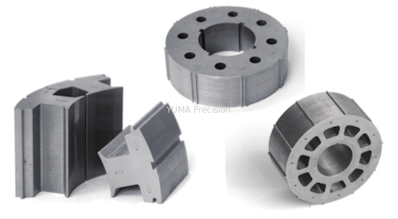 Listrik Laser Cut Motor Laminasi Steel Stator Core Assembly Robot Servo Universal