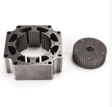 Motor Listrik Inti Stator Laminasi Pengelasan NEMA 23 57mm Produksi