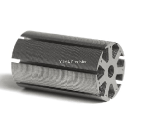 DC Brushless Motor Core Electric Untuk Kontrol Industri Baja Silikon