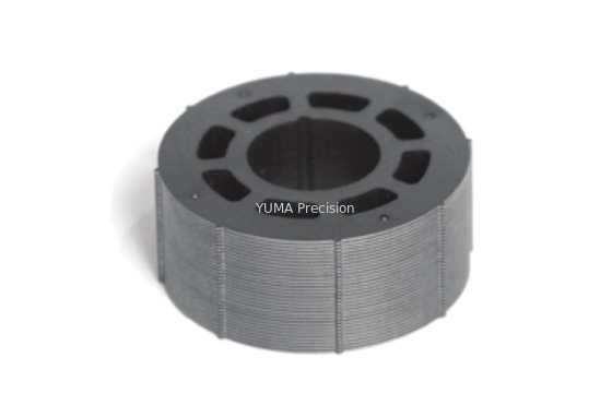 Proses Stack Laminasi Motor Listrik 76.4mm Untuk Alat Cetakan Industri Servo 3C