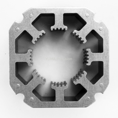 Lubang dalam tengah NEMA16 Kustom profesional dan produk Stator dan Rotor untuk Motor kecepatan tinggi