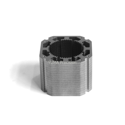 YUMA Laminated Stator Core Terbuat Dari Besi 39mm NEMA 16 Stepper Motor Rotor