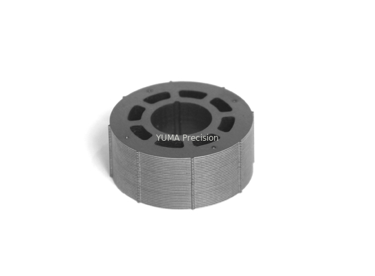 Perakitan Stator Stack Lamination Manufacturing Welding Brushless AC Servo